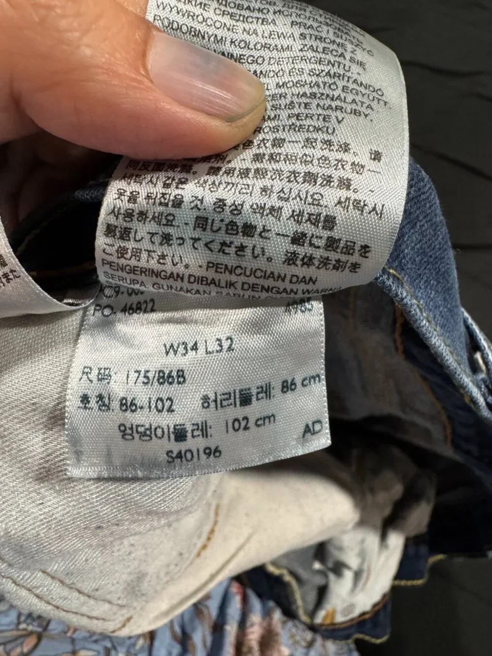 Levi’s Medium Wash Straight Leg Jeans | Men’s 34 x 32